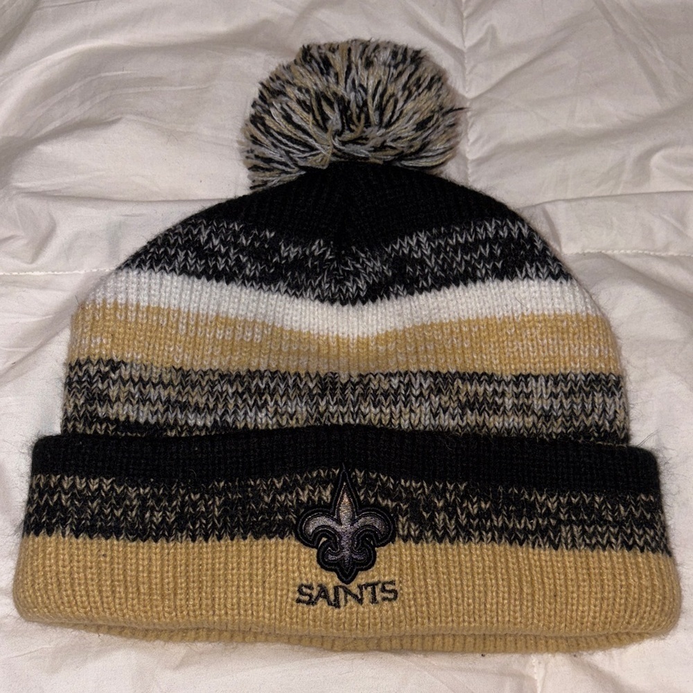 NFL NEW ORLEANS SAINTS TOBOGGAN HAT CAP